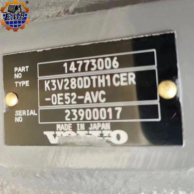 14773006 हाइड्रोलिक पंप VOE14773006 के लिए EC750 EC750D K3V280DTH हाइड्रोलिक पंप